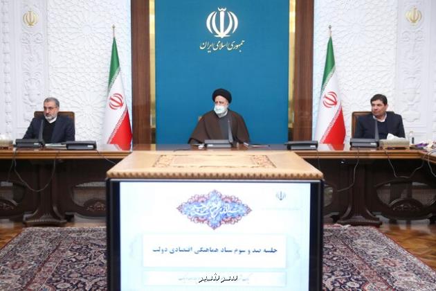 تاکید رئیسی بر کاهش هزینه های دارویی مردم و کنترل قیمتها