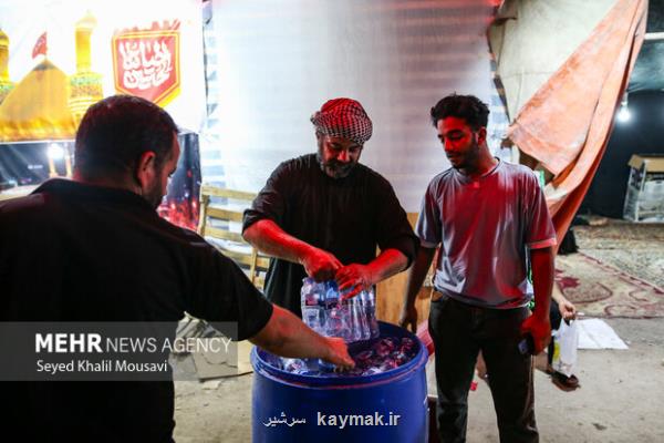 لزوم مصرف آب بسته بندی در پیاده روی اربعین