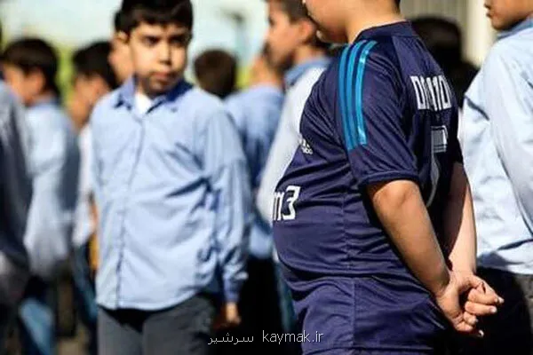۲۵ درصد دانش آموزان گرفتار اضافه وزن و چاقی هستند
